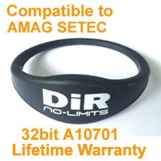 Proximity Wristband for AMAG 32Bit Format A10701